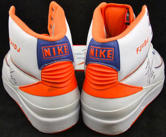 Air Jordan Ii Fred Jones Knicks Game Worn 7