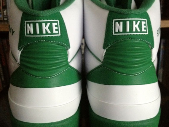 Air Jordan II - Ray Allen Celtics Home PE