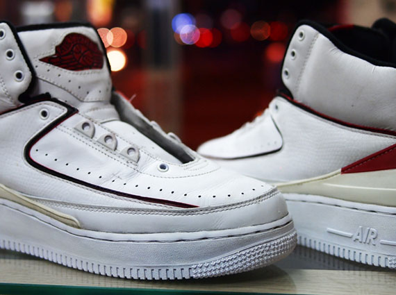 Air Jordan II x Nike Air Force 1 Sole Swap