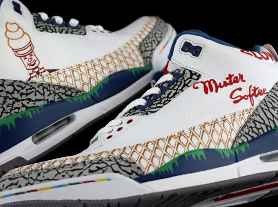 Air Jordan Iii Mr Softee 0