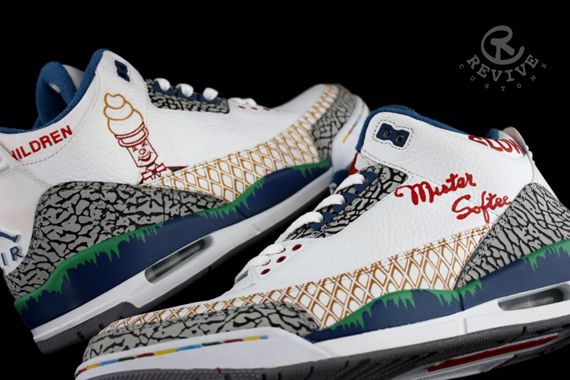 Air Jordan Iii Mr Softee 1