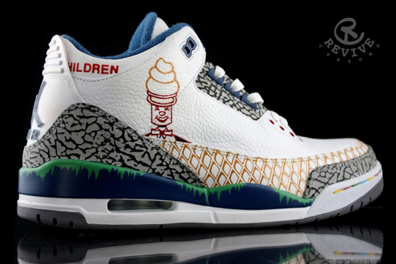Air Jordan Iii Mr Softee 5