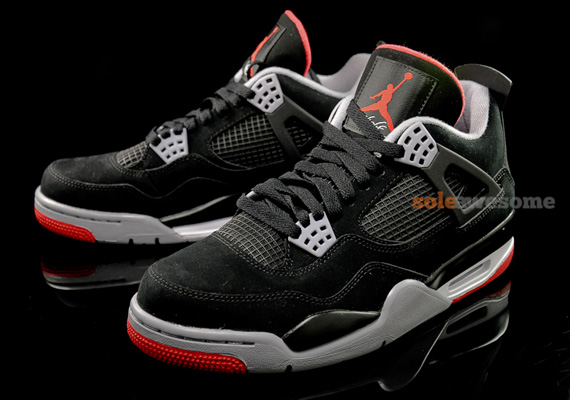 Air Jordan Iv Black Varsity Red White 11