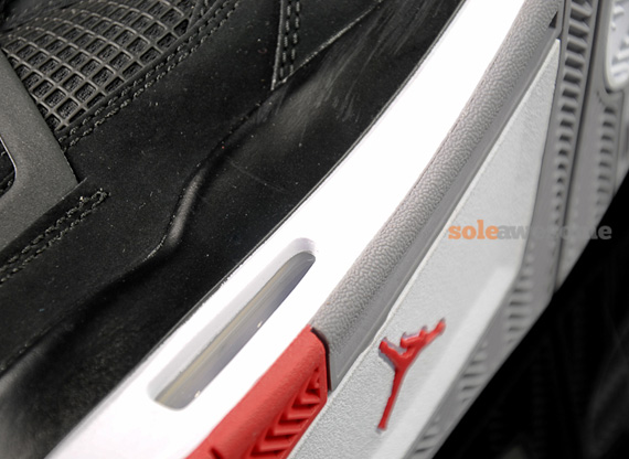 Air Jordan Iv Black Varsity Red White 4