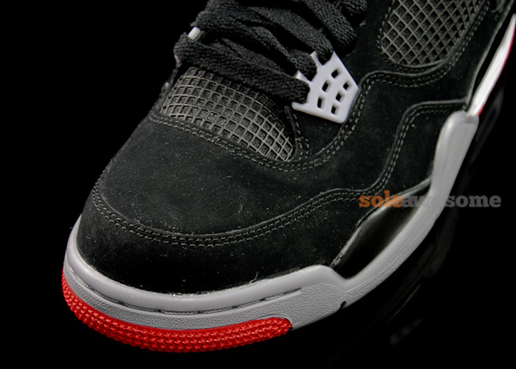 Air Jordan Iv Black Varsity Red White 6