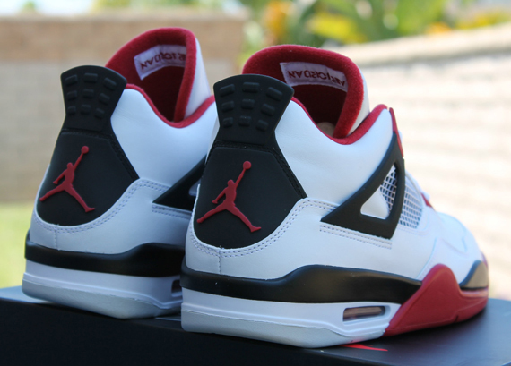 Air Jordan Iv White Red Rr 1