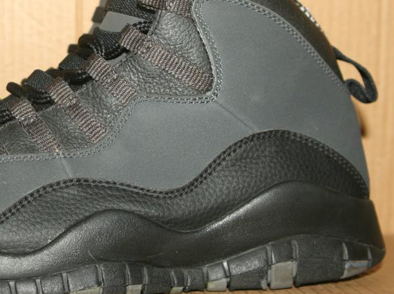 Air Jordan X "Shadow" Unreleased Sample