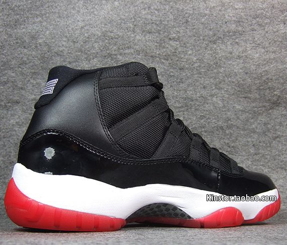 Air Jordan Xi Black Varsity Red White 07