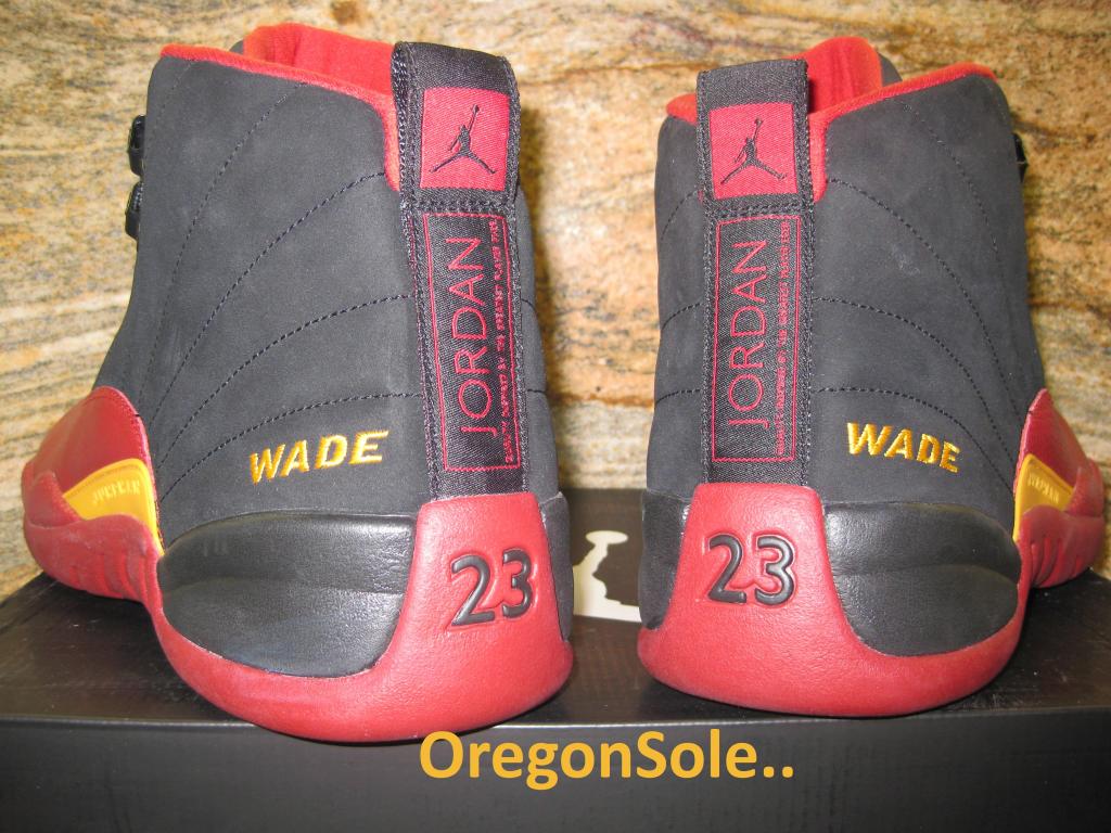 Air Jordan Xii Dwyane Wade Miami Heat Away Pe 02