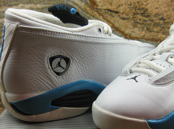 Air Jordan XIV Low – White – Columbia Blue | Unreleased Sample