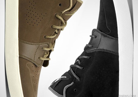 AJ V.1 Chukka – Black & Olive