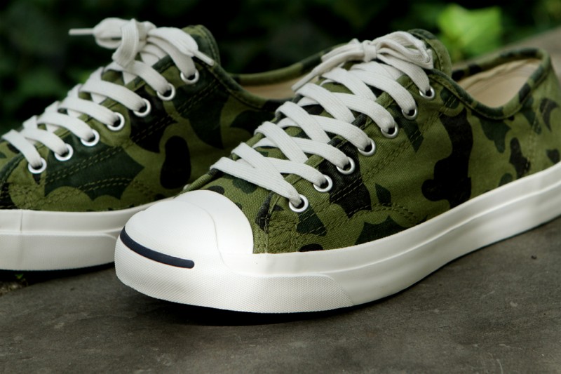 Converse Jack Purcell Olive Branch Camo 1