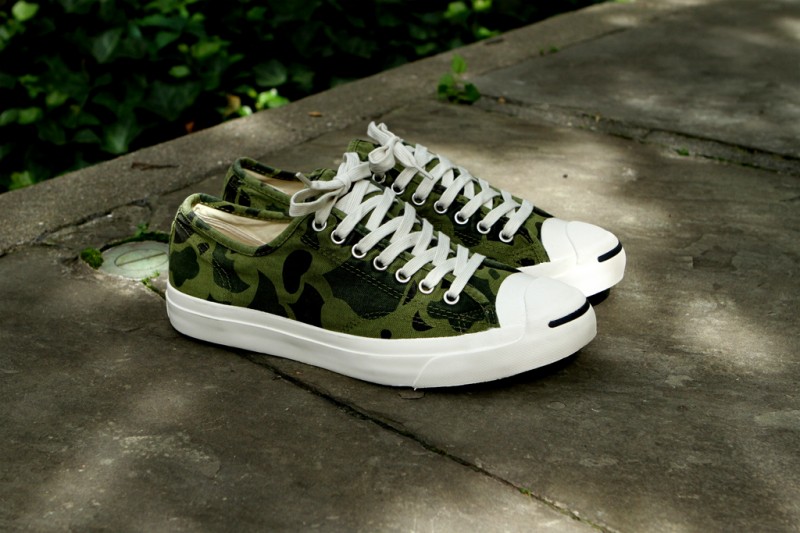 Converse Jack Purcell Olive Branch Camo 3