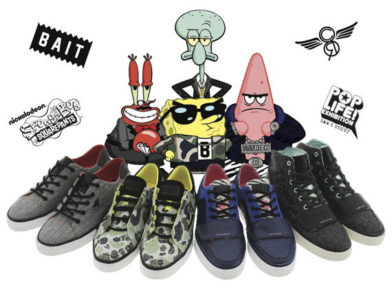 SpongeBob SquarePants x Bait x Creative Recreation