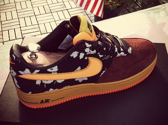 Danny Kass Bespoke Air Force 1 Brown Toe 1