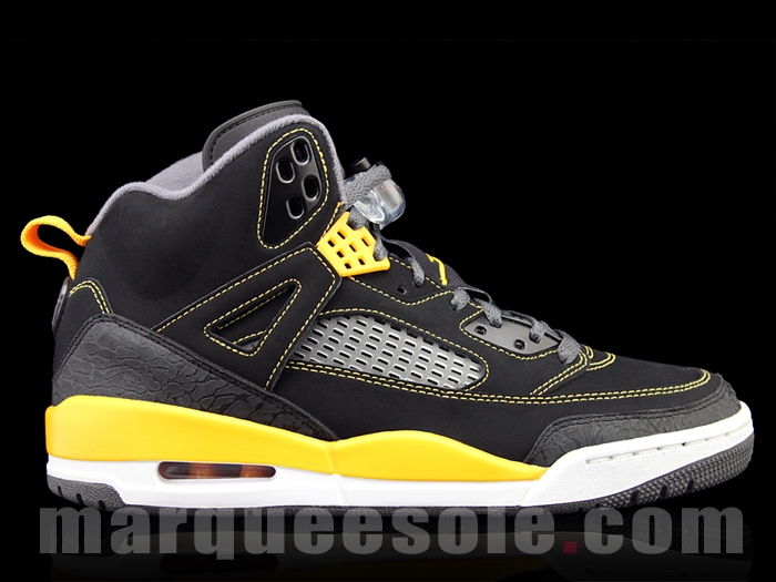 Jordan Spizike Black University Gold 01