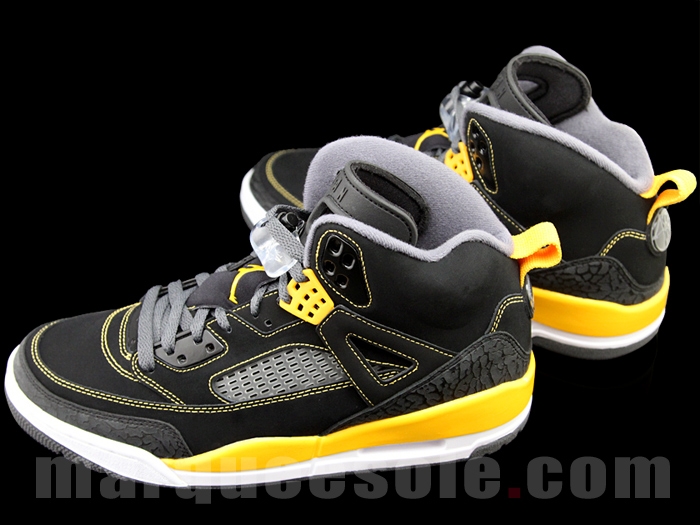 Jordan Spizike Black University Gold 02