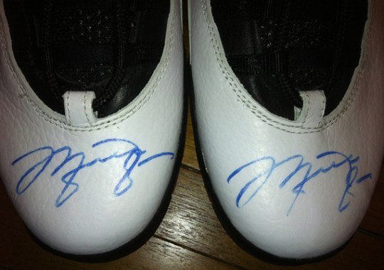 Air Jordan X “Chicago” – OG Autographed Pair on eBay