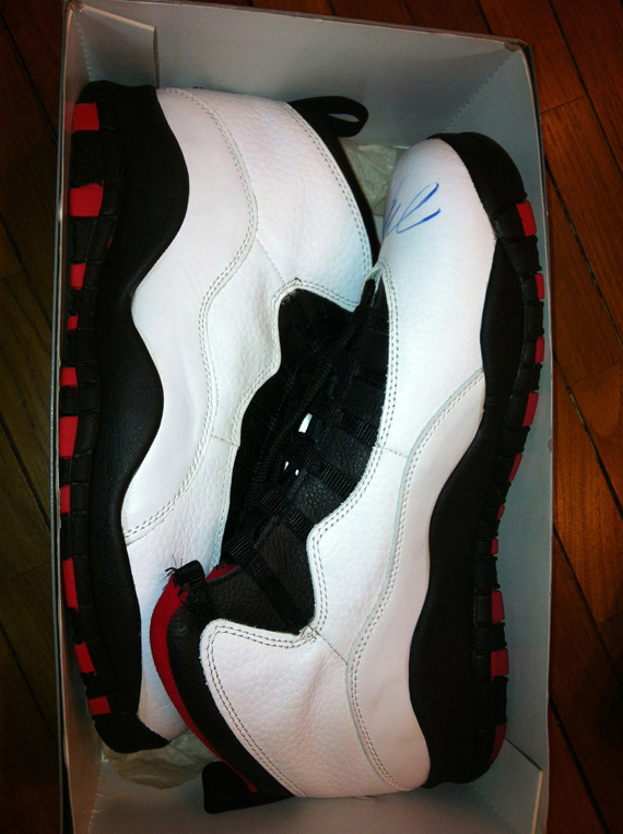 Jordan X Chicago Signed 8