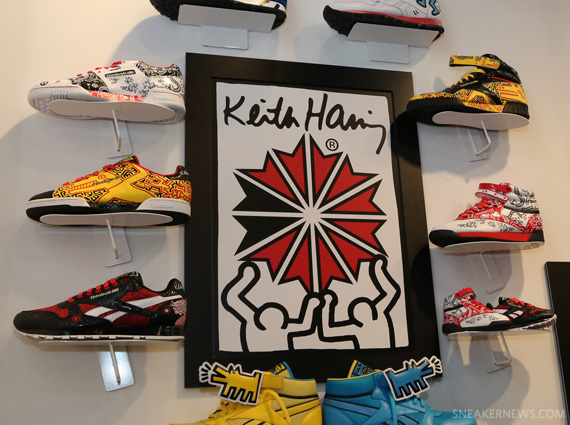 Keith Haring x Reebok Classics - Spring 2013