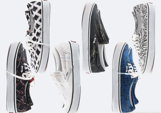 Kenzo x Vans “Marble” + “Moth” Packs