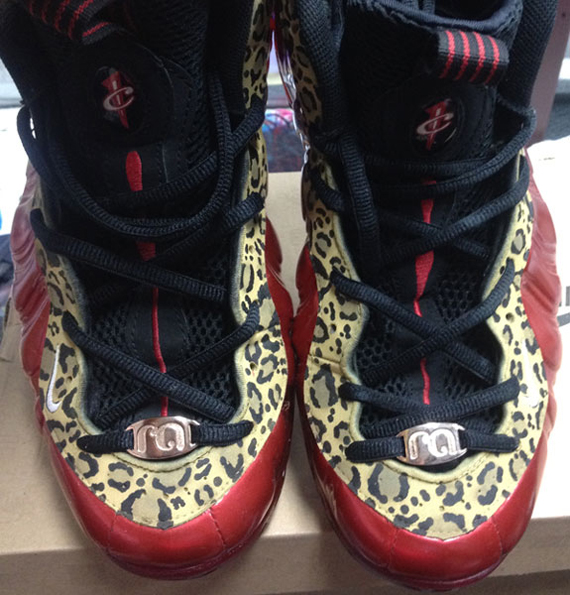 Leopard Red Foamposite 1