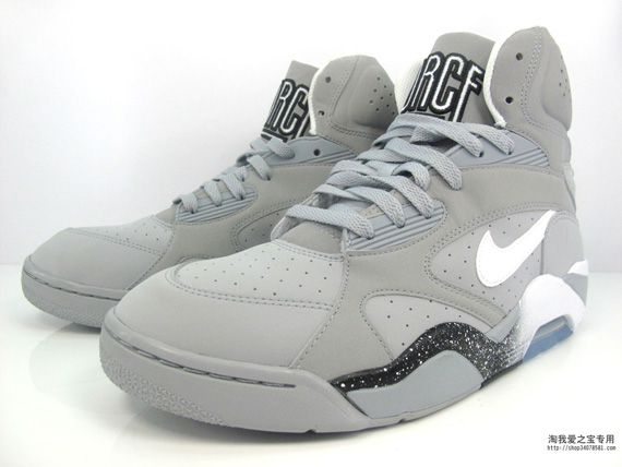 Nike Air Force 180 Grey White Black 8