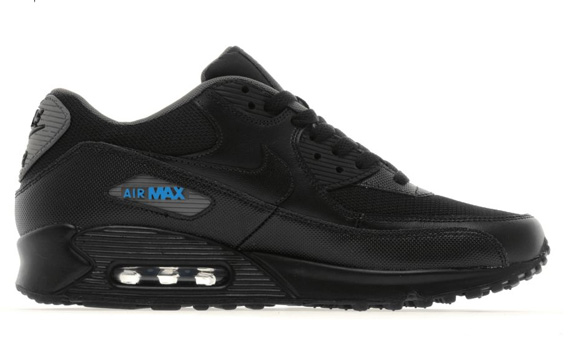 Nike Air Max 90 Black Photo Blue Jd August 2012 2