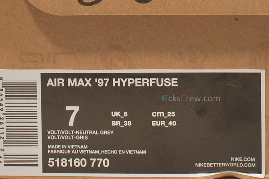 Nike Air Max 97 Hyperfuse Volt 01