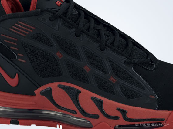 Nike Air Max Pillar - Black - Sport Red