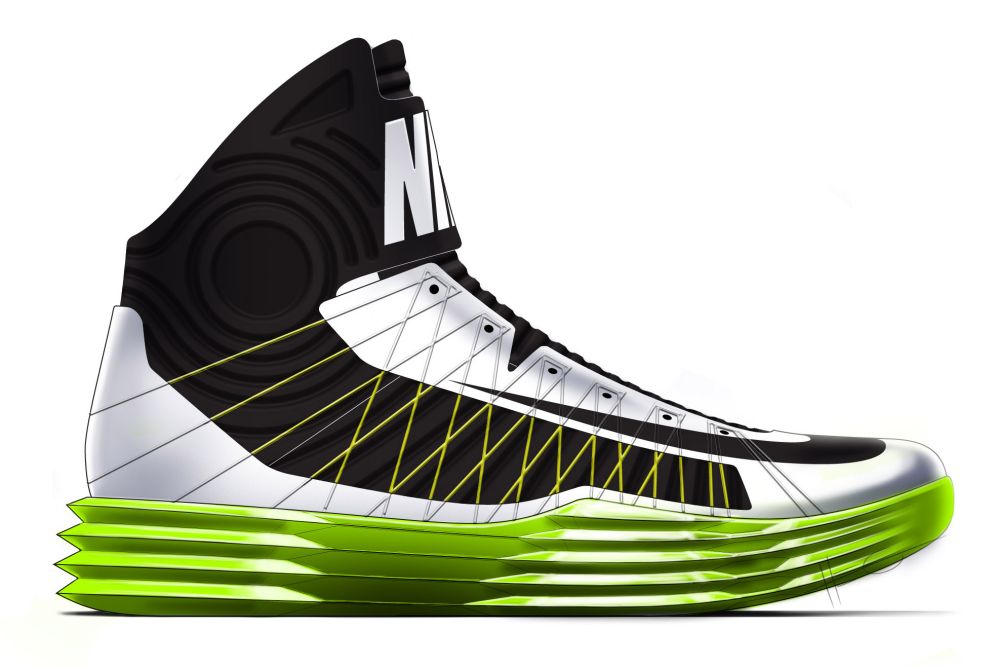 Nike Basketball Desing Nike Hyperdunk Plus 2012 07