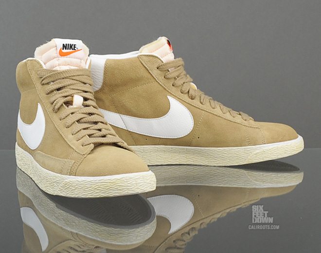Nike Blazer Mid Prm Suede Filbert White 1