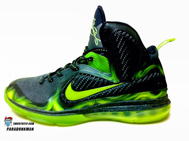 Nike Lebron 9 Paranorman Customs Smooth Tip 06