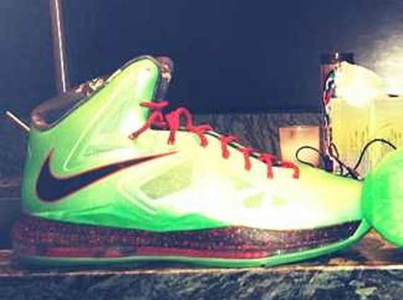 Nike Lebron X Cutting Jade 1