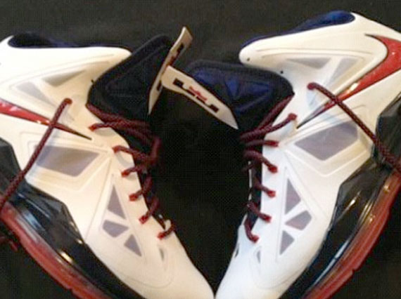 Nike LeBron X "Gold Medal Game" PE