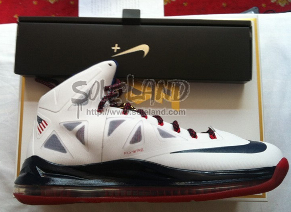 Nike Lebron X Usa White Box Edition 3