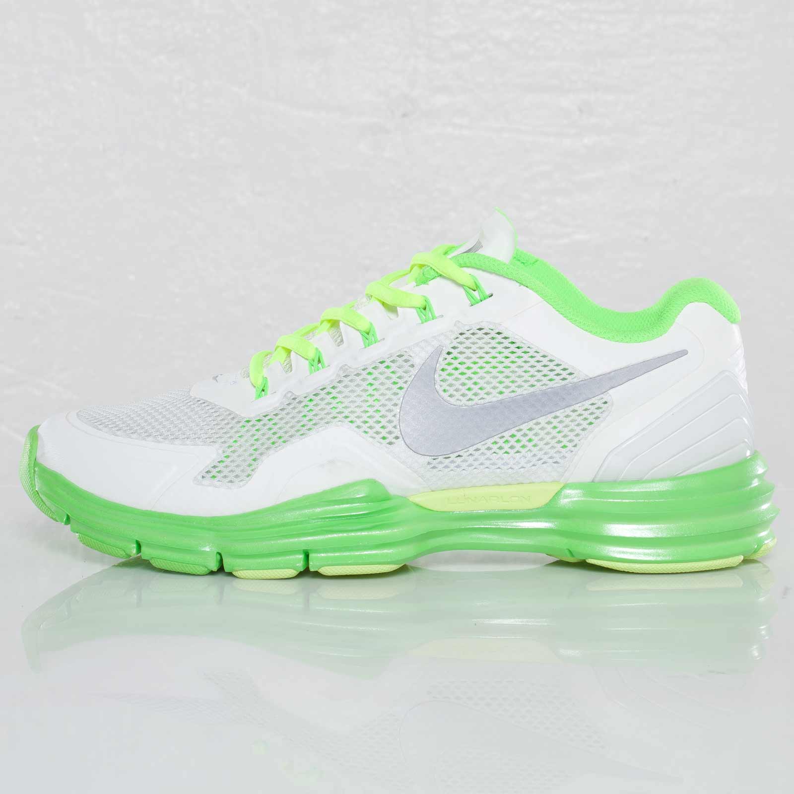 Nike Lunar Tr1 Summit White Reflective Silver Electric Green 1