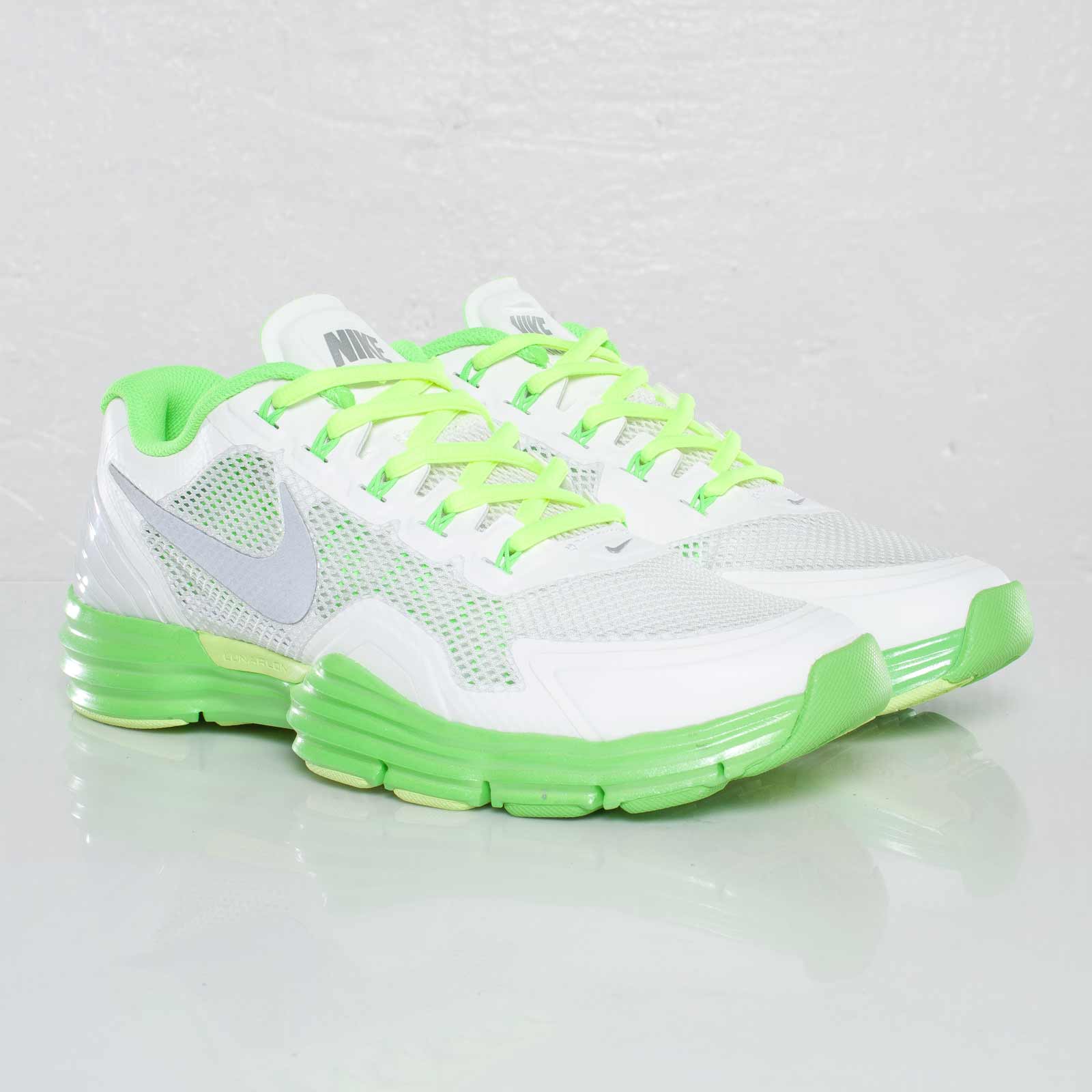 Nike Lunar Tr1 Summit White Reflective Silver Electric Green 2