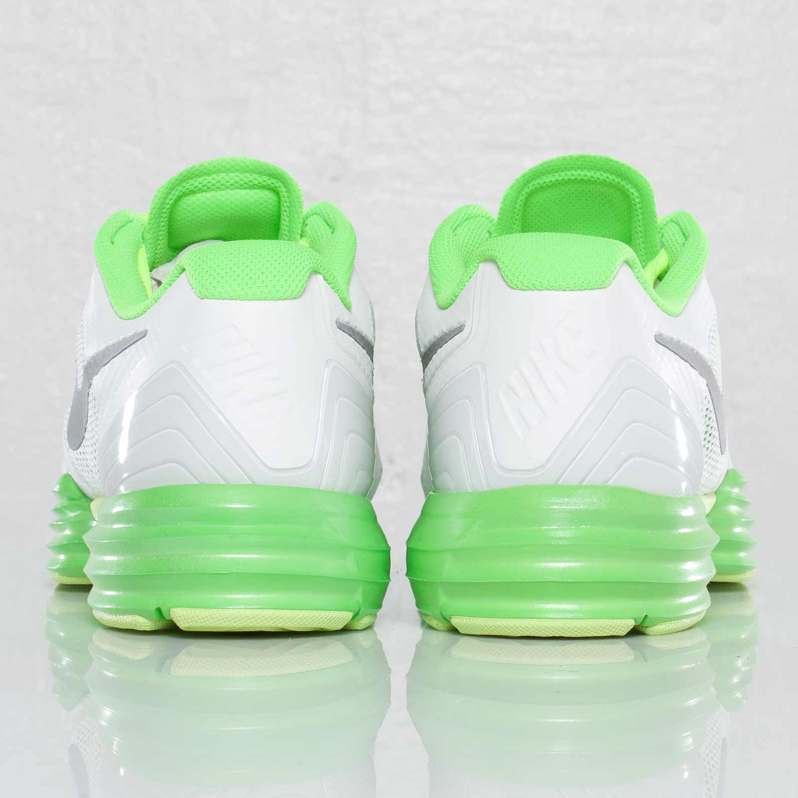 Nike Lunar Tr1 Summit White Reflective Silver Electric Green 4
