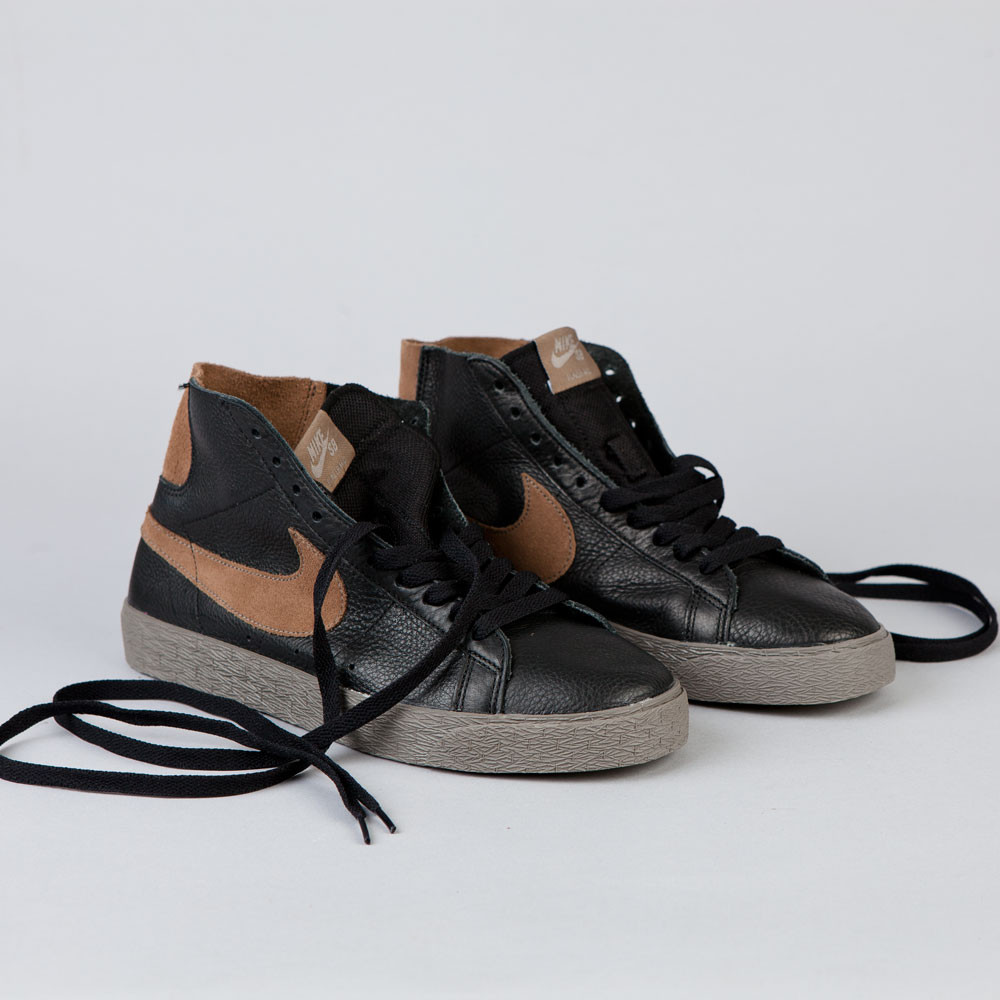 Nike Sb Blazer Premium Black Cocoa Clay Available 2
