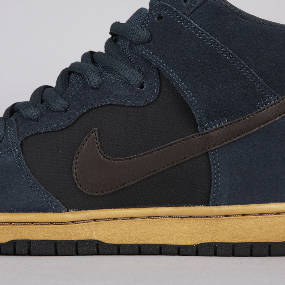 Nike Sb Dunk High Pro Classic Charcoal Tar 05