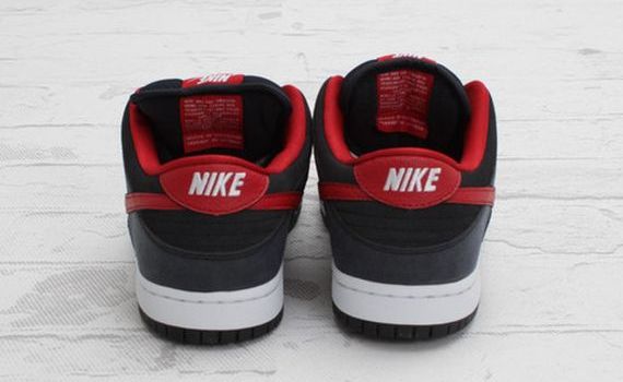 Nike Sb Dunk Low Dark Obsidian Gym Red White 01