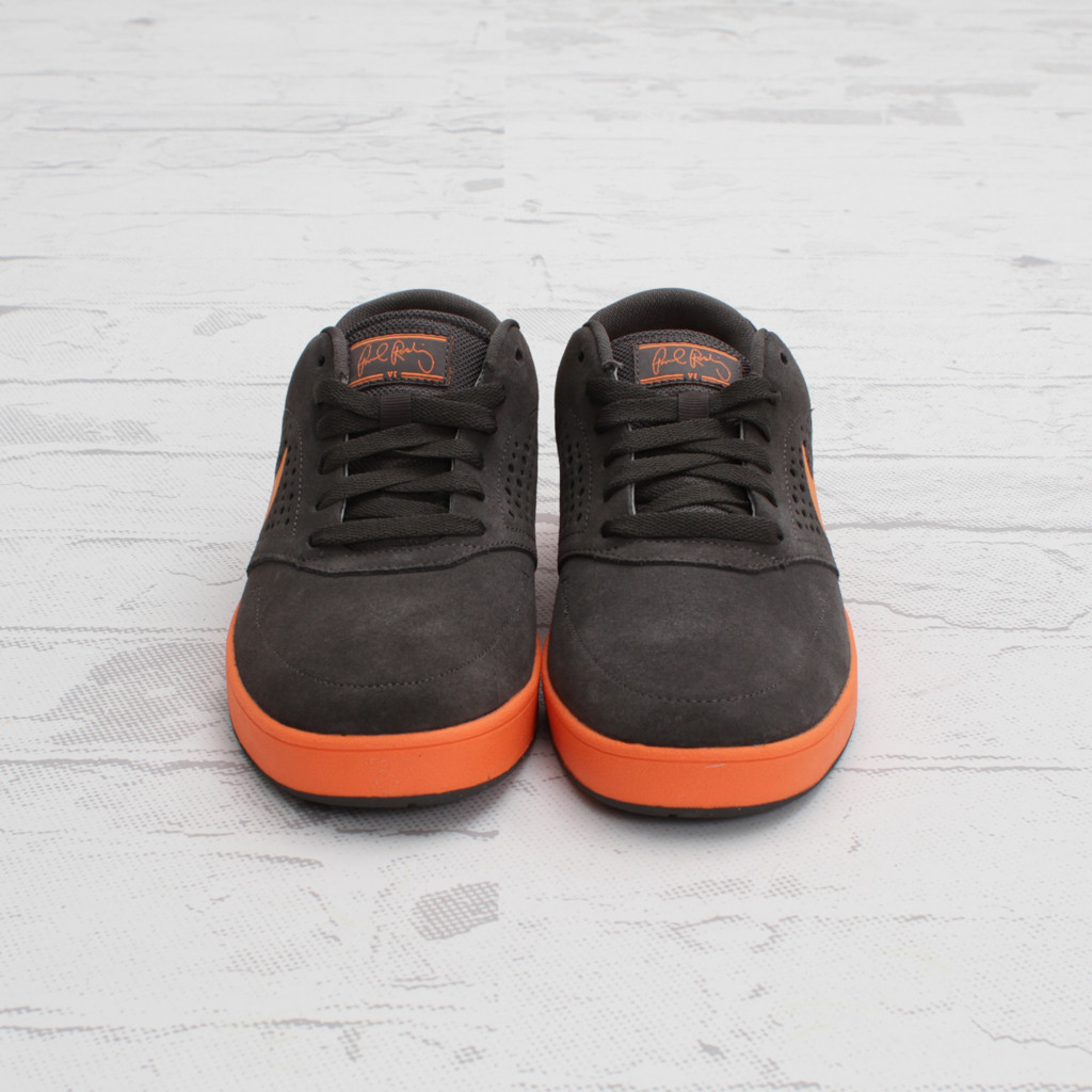 Nike Sb Paul Rodriguez 6 Midnight Fog Total Orange 3