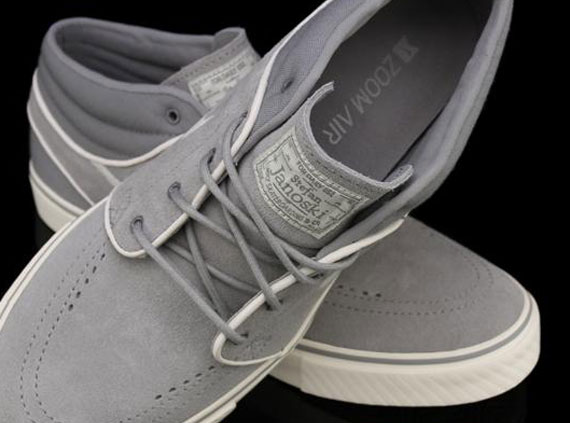 Nike Zoom Stefan Janoski Mid - Medium Grey - Chalk | Available