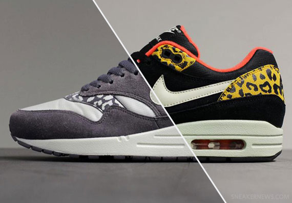 Nike WMNS Air Max 1 “Leopard Pack” – October 2012