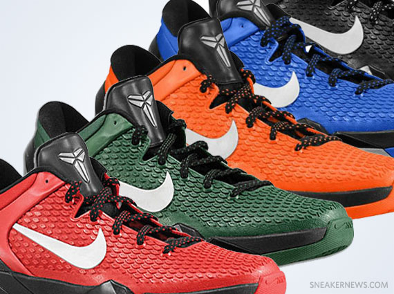 Nike Zoom Kobe VII - TB Colorways