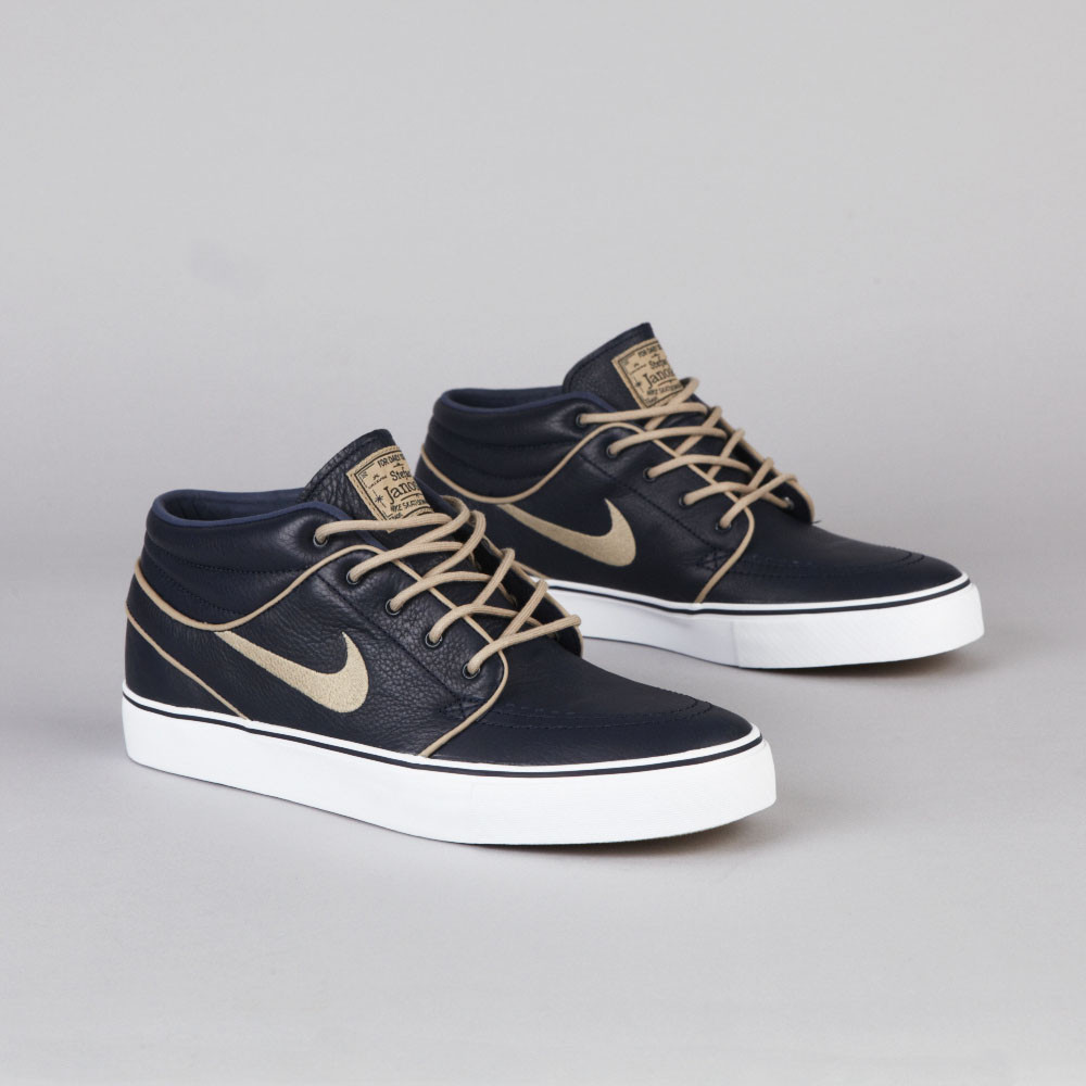 Nike Zoom Stefan Janoski Mid Premium Marine Khaki 3