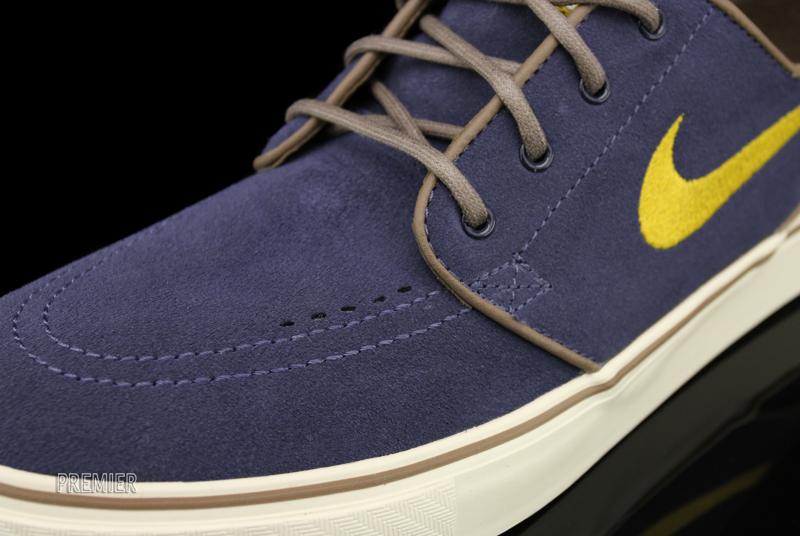 Nike Zoom Stefan Janoski Thunder Blue Dark Citron Cocoa 4