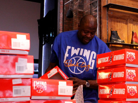 Patrick Ewing @ Kith Ewing 33 Hi Release 