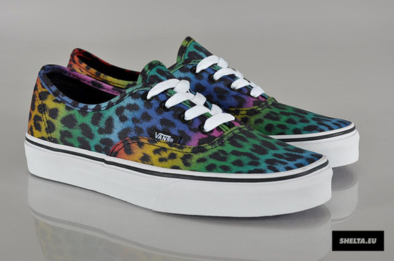 Rainbow Leopard Vans 3
